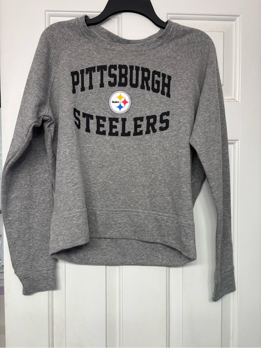 Pittsburgh Steelers Gray Crewneck pullover